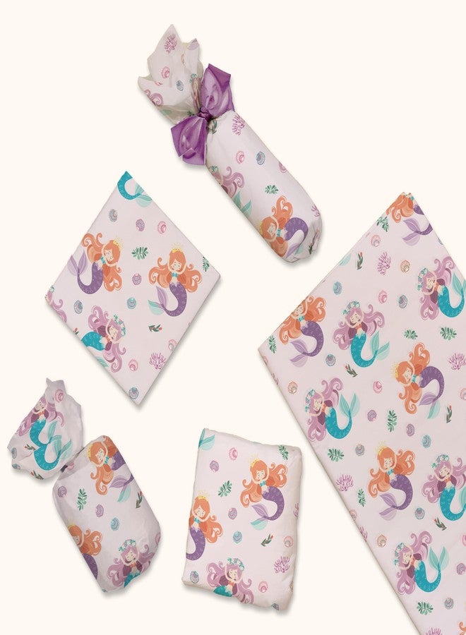 Pro Supply Global Mermaids Printed Tissue Paper for Gift Bags or Boxes and Wrapping - Bulk Decorative Art Tissue Paper for Packaging and Gifting | 24 Sheets 20" x 30" - Image 5